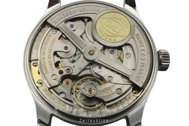 IWC Portugieser steel automatic men's watch IW500107 LP: 14000EUR [2505581]