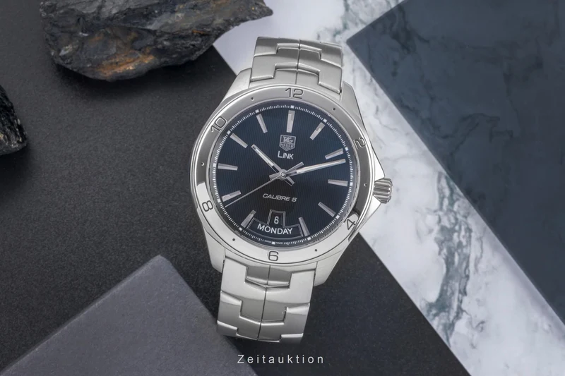 Tag Heuer Link steel automatic men's watch WAT2010.BA0951 [2505380]