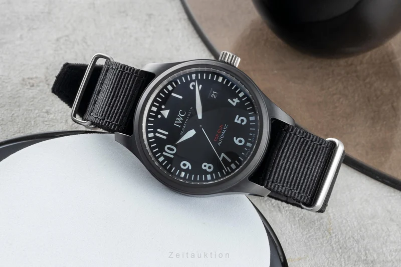 IWC Pilot ceramic / titanium automatic men's watch IW326901 LP: 7000EUR [2505675]