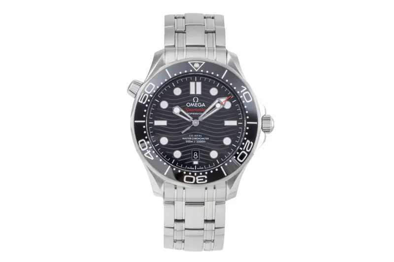 Omega Seamaster steel automatic men's watch 210.30.42.20.01.001 LP: 6500EUR [2505696]
