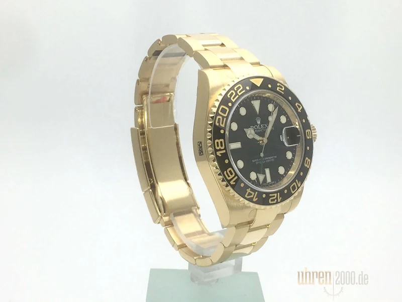 Rolex GMT-Master II 116718 LN Gelbgold Okkasion aus 2015