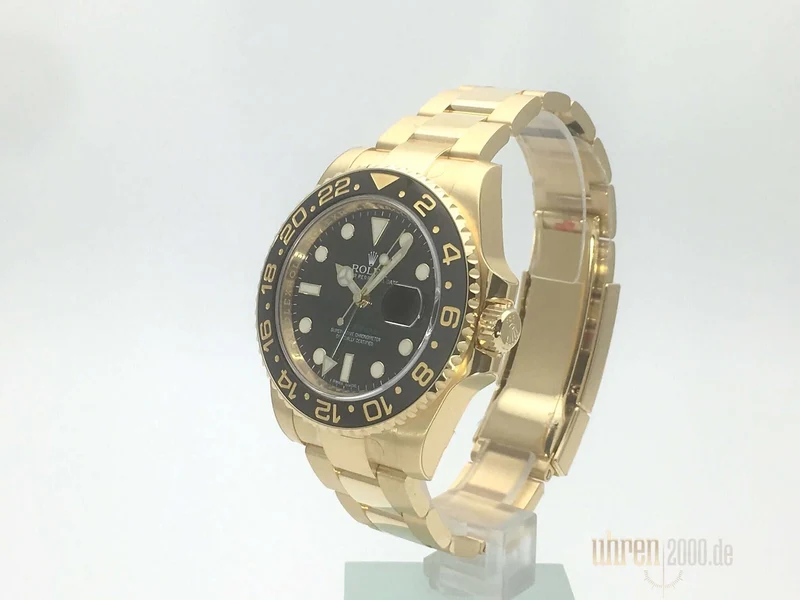 Rolex GMT-Master II 116718 LN Gelbgold Okkasion aus 2015