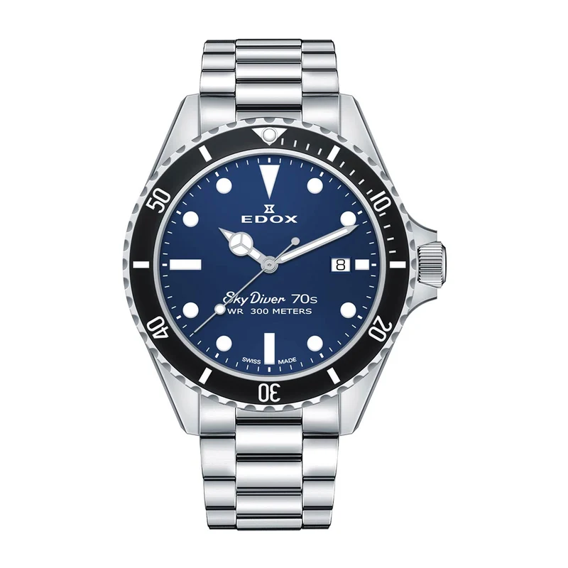 Edox Sky Diver 70S 53017-3NM-BUI