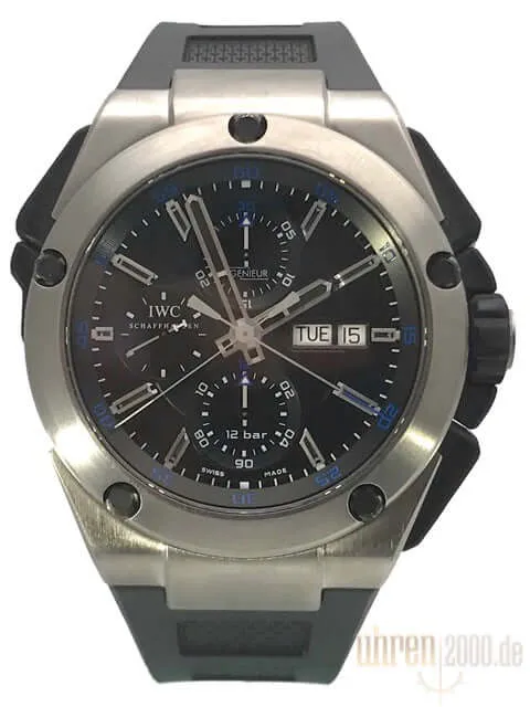 IWC Ingenieur Doppelchronograph Titan IW376501 gebraucht aus 2015