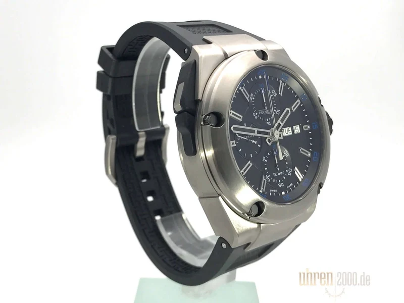 IWC Ingenieur Doppelchronograph Titan IW376501 gebraucht aus 2015