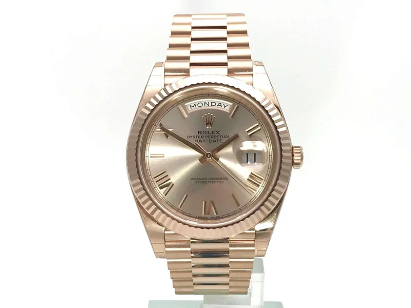 Rolex Day-Date 40 Everose-Gold 228235 Sundust R
