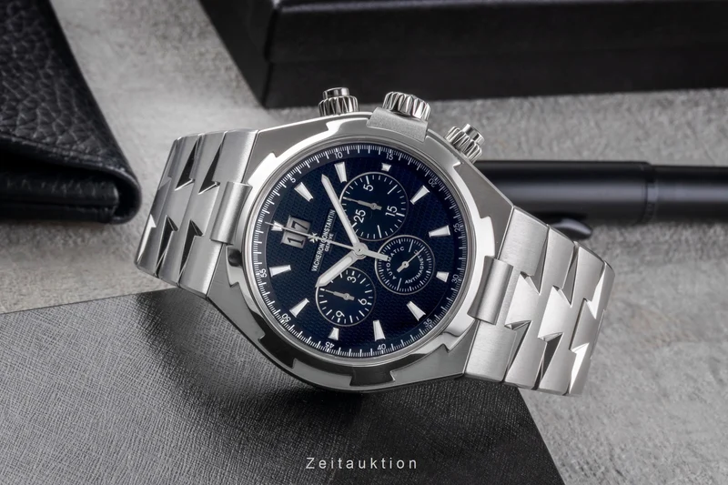 Vacheron & Constantin Overseas chronograph steel automatic men's watch 49150/B01A-9097 [2505687]