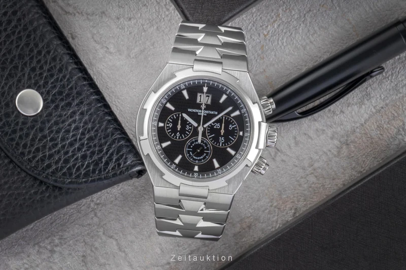 Vacheron & Constantin Overseas chronograph steel automatic men's watch 49150/B01A-9097 [2505687]