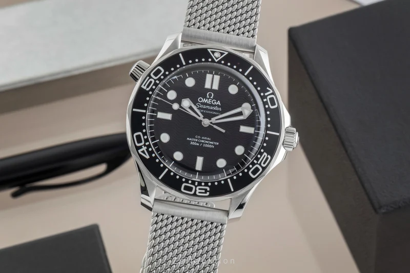 Omega Seamaster steel automatic men's watch 210.30.42.20.01.010 LP: 7100EUR [2505793]