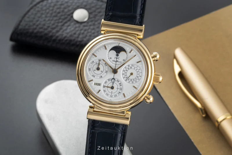 IWC Da Vinci chronograph 18 ct gold automatic men's watch IW375001 [2505606]
