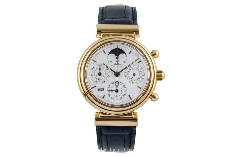IWC Da Vinci chronograph 18 ct gold automatic men's watch IW375001 [2505606]
