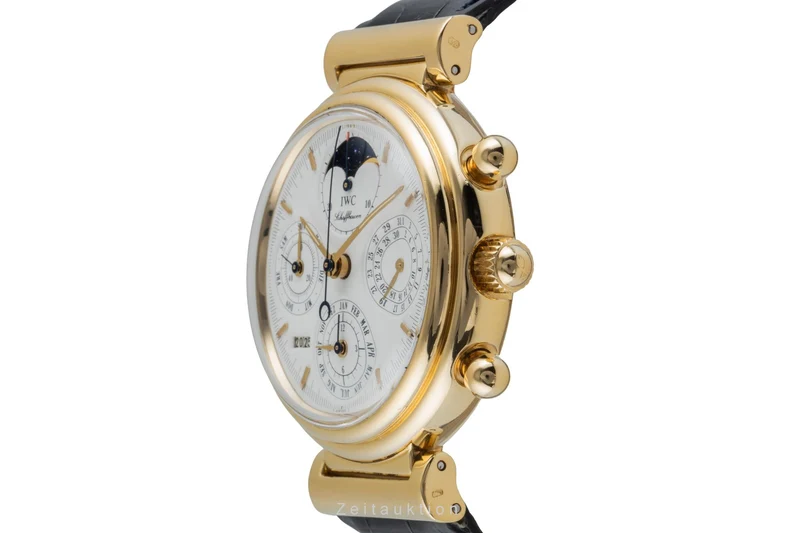 IWC Da Vinci chronograph 18 ct gold automatic men's watch IW375001 [2505606]