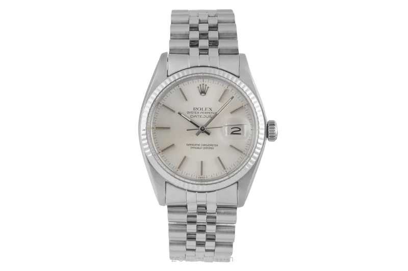 Rolex Datejust steel / white gold automatic men's watch 16014 [2504900]