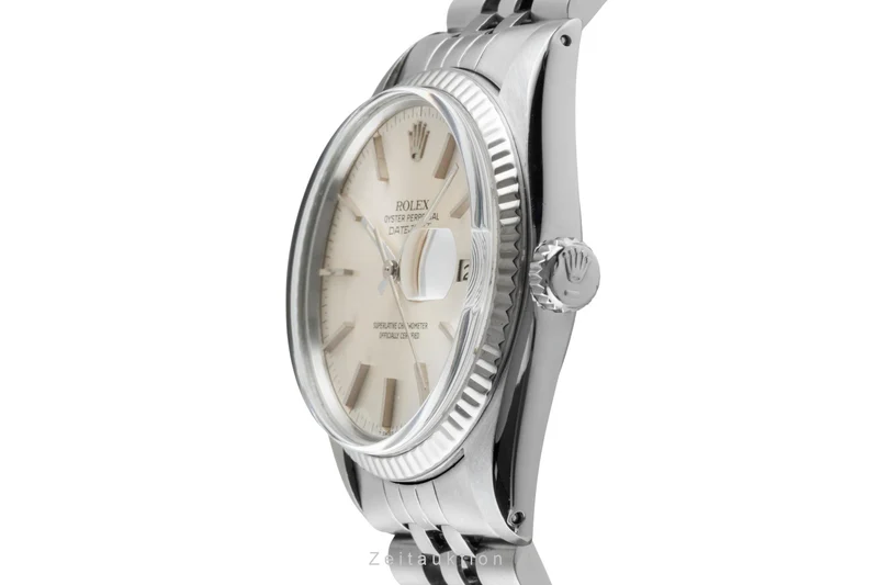 Rolex Datejust steel / white gold automatic men's watch 16014 [2504900]