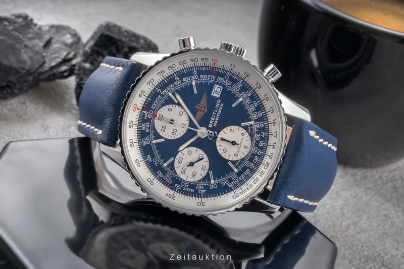 Breitling Navitimer chronograph steel automatic men's watch 13322 [2505815]