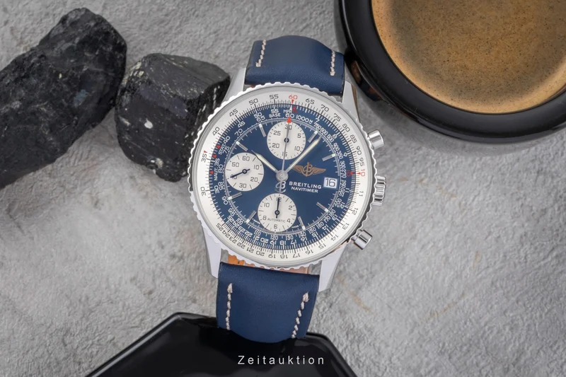 Breitling Navitimer chronograph steel automatic men's watch 13322 [2505815]