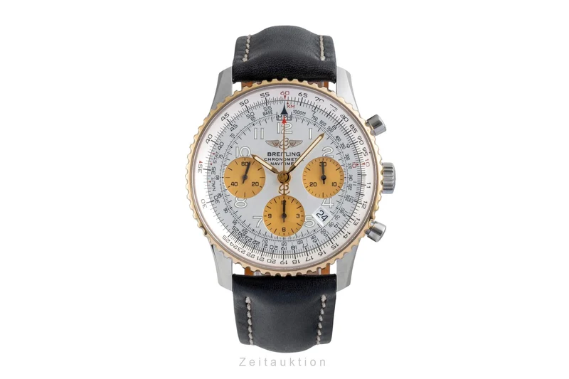 Breitling Navitimer chronograph steel / gold automatic men's watch D23322 [2504902]