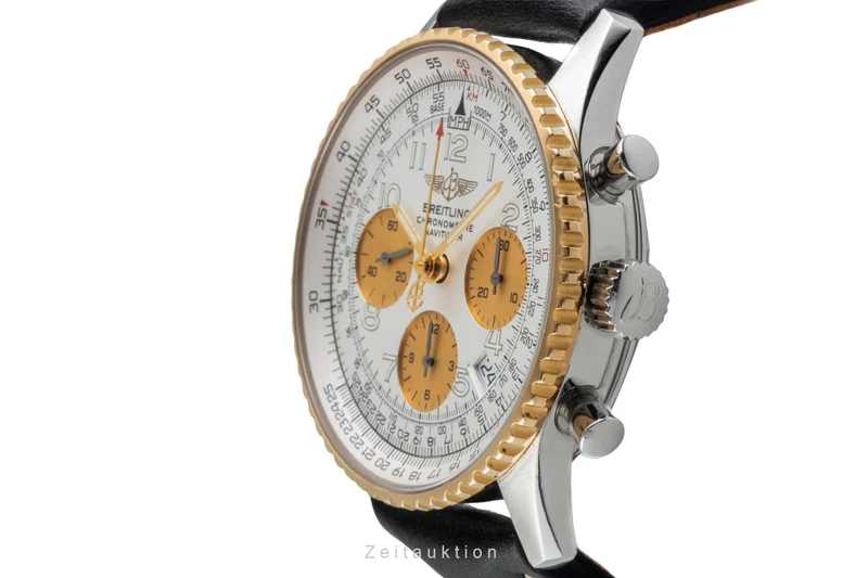 Breitling Navitimer chronograph steel / gold automatic men's watch D23322 [2504902]