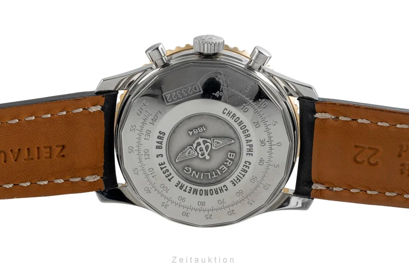 Breitling Navitimer chronograph steel / gold automatic men's watch D23322 [2504902]