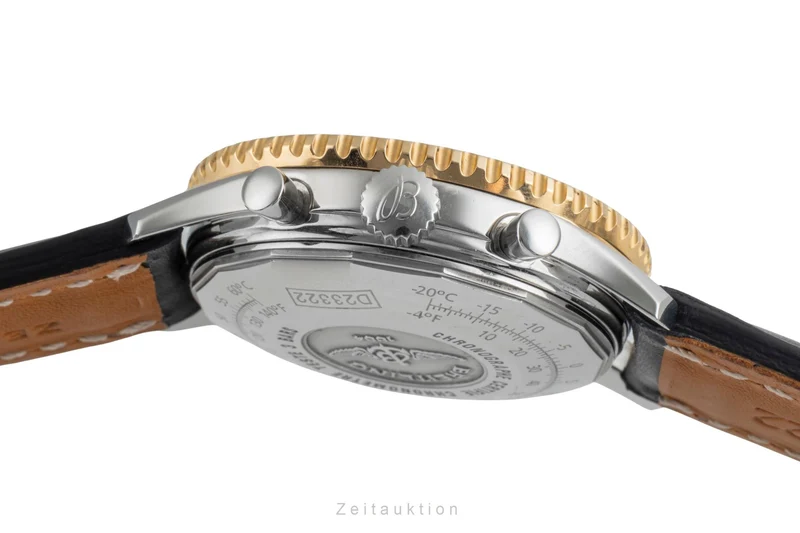 Breitling Navitimer chronograph steel / gold automatic men's watch D23322 [2504902]