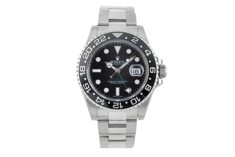 Rolex GMT-Master II steel automatic men's watch 116710LN [2505621]