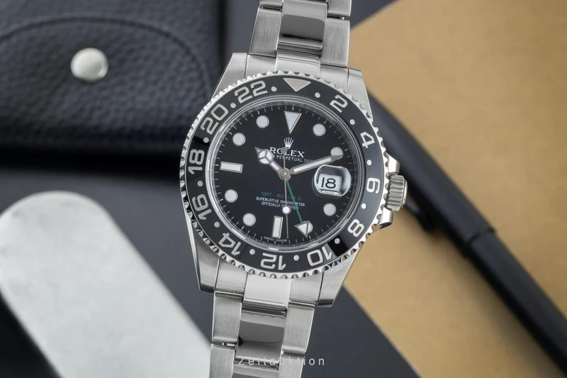 Rolex GMT-Master II steel automatic men's watch 116710LN [2505621]