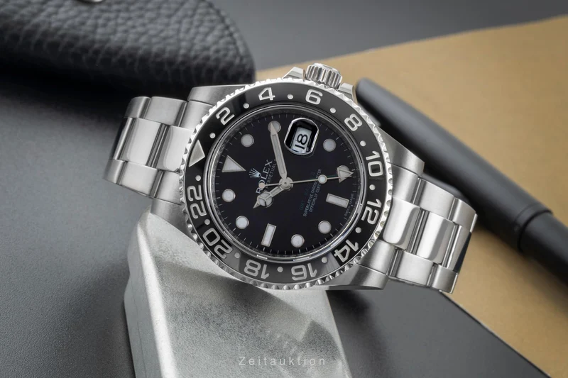 Rolex GMT-Master II steel automatic men's watch 116710LN [2505621]