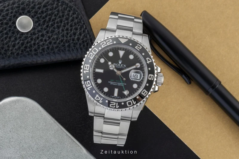 Rolex GMT-Master II steel automatic men's watch 116710LN [2505621]