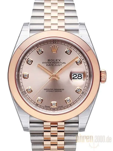 Rolex Datejust 41 Ref. 126301 Sundust DIA Jubile-Band