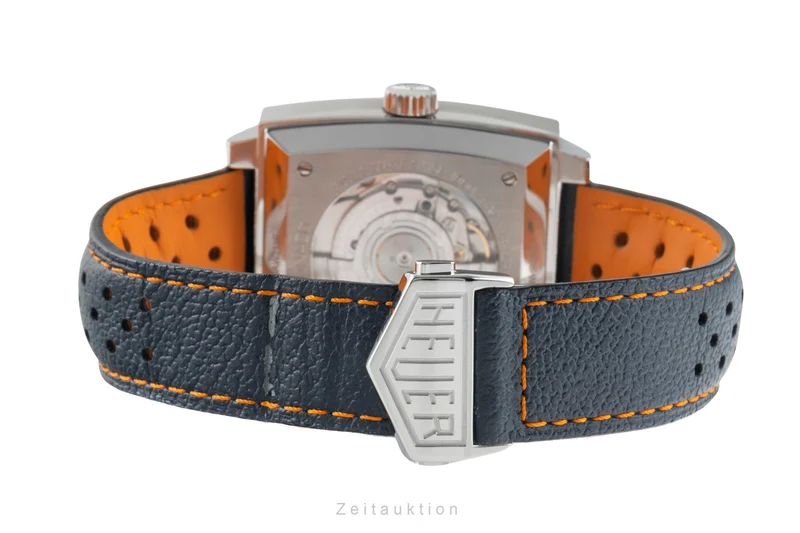 Tag Heuer Monaco chronograph steel automatic men's watch CAW211R LP: 7950EUR [2505177]