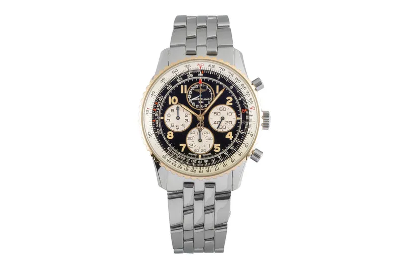 Breitling Navitimer chronograph steel / gold automatic men's watch D33030 [2505031]