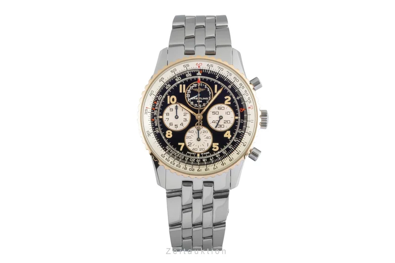 Breitling Navitimer chronograph steel / gold automatic men's watch D33030 [2505031]