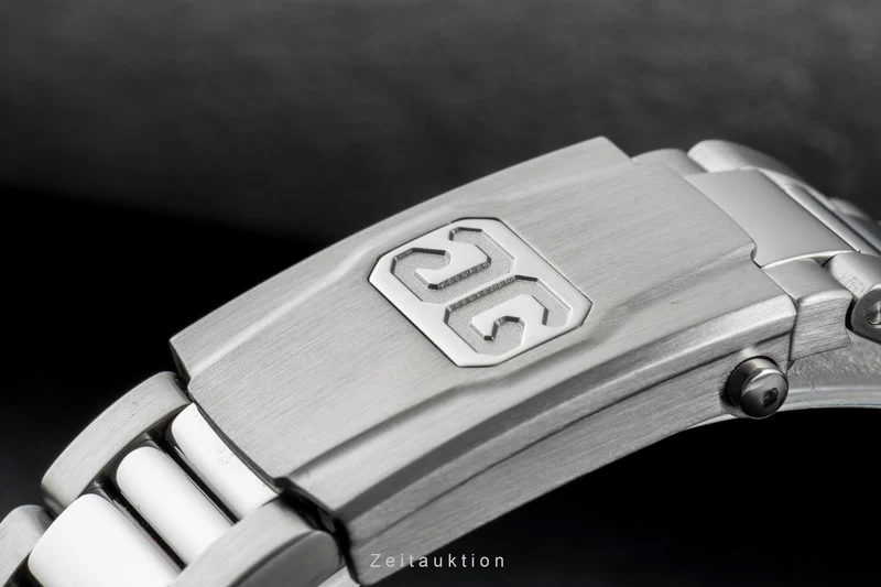 Glashütte Seventies chronograph steel automatic men's watch 1-37-02-01-02-70 LP: 16100EUR [2505708]