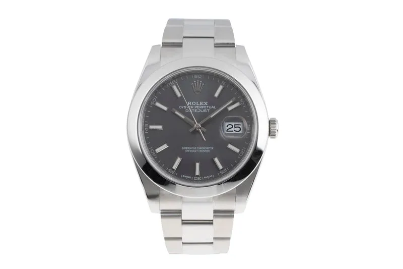 Rolex Datejust steel automatic men's watch 126300 [2505535]