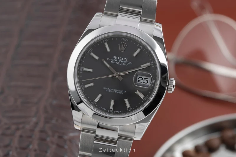 Rolex Datejust steel automatic men's watch 126300 [2505535]