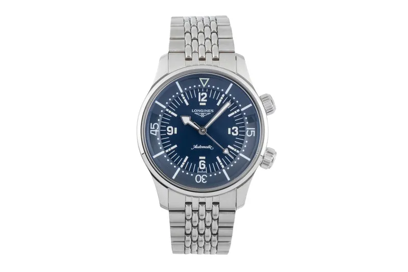 Longines Legend Diver steel automatic men's watch L3.764.4.90.6 LP: 3700EUR [2505722]