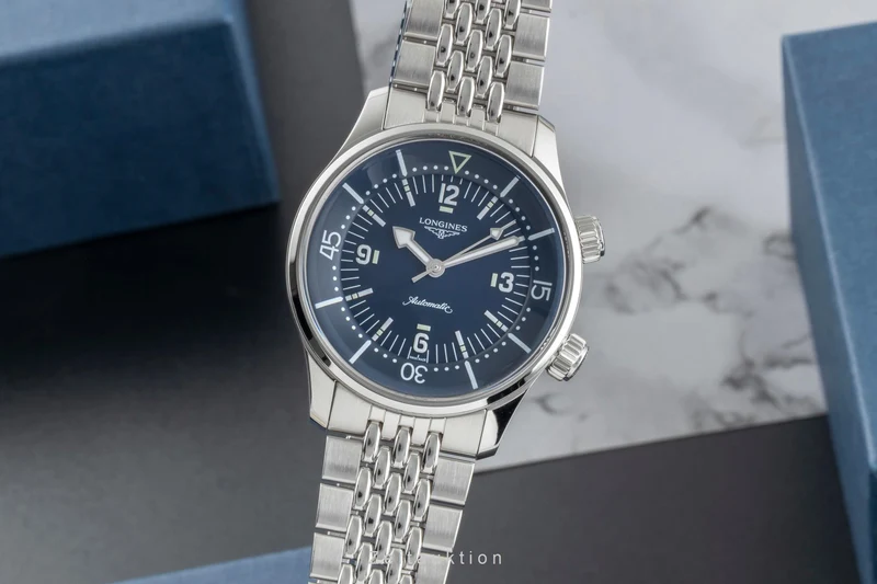 Longines Legend Diver steel automatic men's watch L3.764.4.90.6 LP: 3700EUR [2505722]