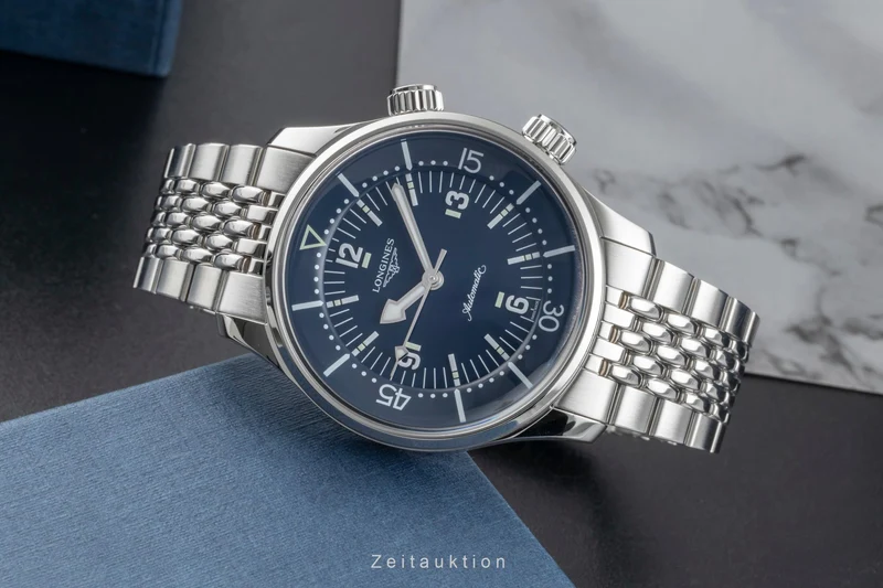 Longines Legend Diver steel automatic men's watch L3.764.4.90.6 LP: 3700EUR [2505722]