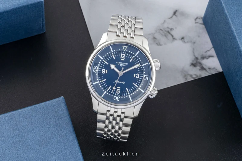 Longines Legend Diver steel automatic men's watch L3.764.4.90.6 LP: 3700EUR [2505722]