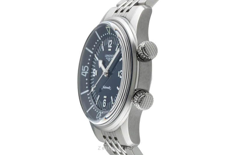 Longines Legend Diver steel automatic men's watch L3.764.4.90.6 LP: 3700EUR [2505722]