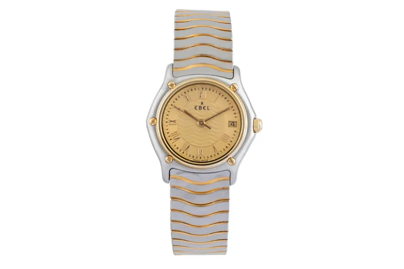 Ebel Classic Wave steel / gold quartz women's watch 1087121 [2504782]