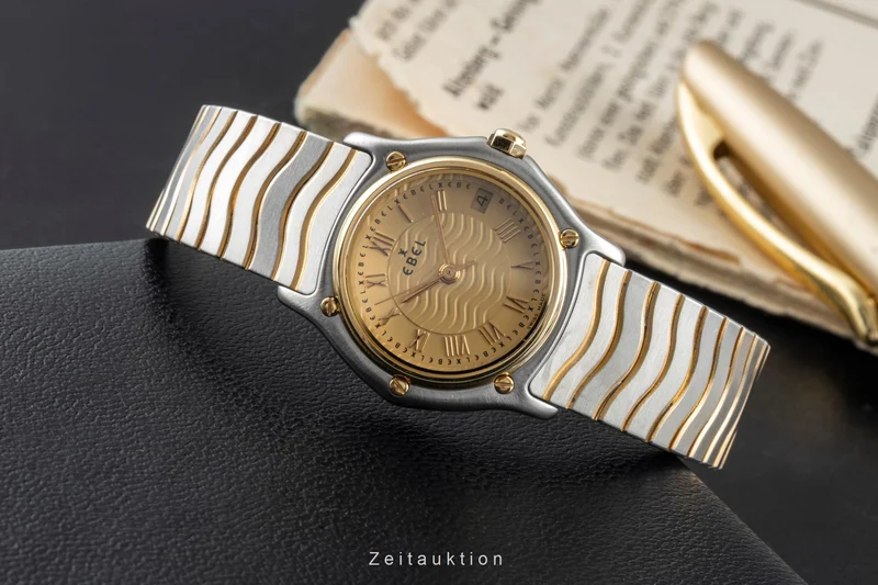 Ebel Classic Wave steel / gold quartz women's watch 1087121 [2504782]