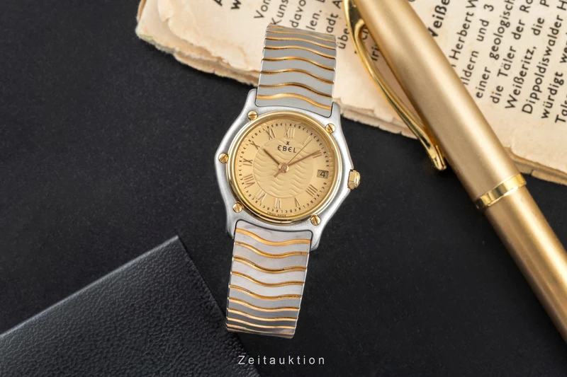 Ebel Classic Wave steel / gold quartz women's watch 1087121 [2504782]