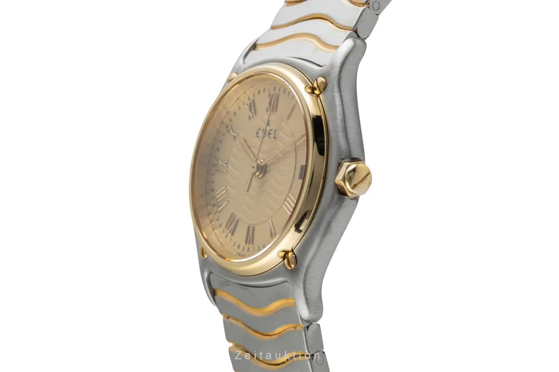 Ebel Classic Wave steel / gold quartz women's watch 1087121 [2504782]