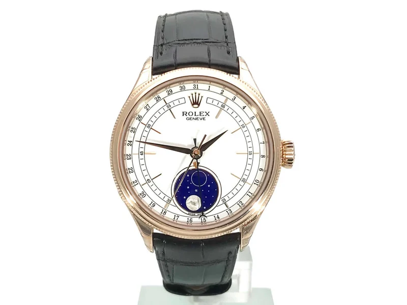Rolex Cellini Moonphase 50535 Weiß