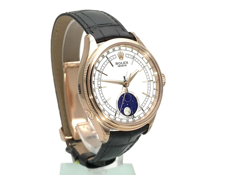 Rolex Cellini Moonphase 50535 Weiß