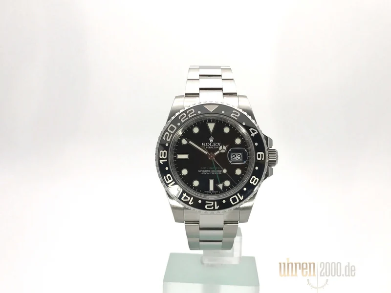 Rolex GMT-Master II Edelstahl 116710LN gebraucht aus 2014