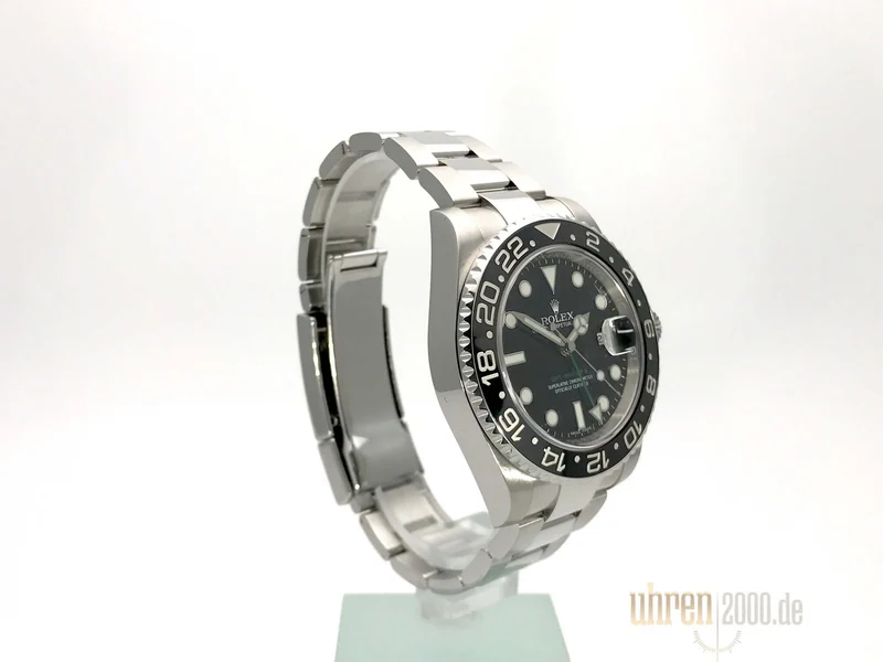 Rolex GMT-Master II Edelstahl 116710LN gebraucht aus 2014