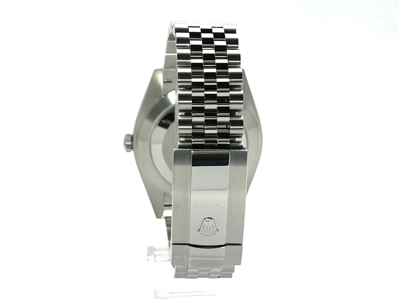 Rolex Datejust 41 Edelstahl Weißgold 126334 Silber Jubile-Band