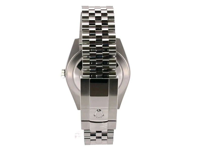 Rolex Datejust 41 Edelstahl Weißgold 126334 Blau Jubile-Band